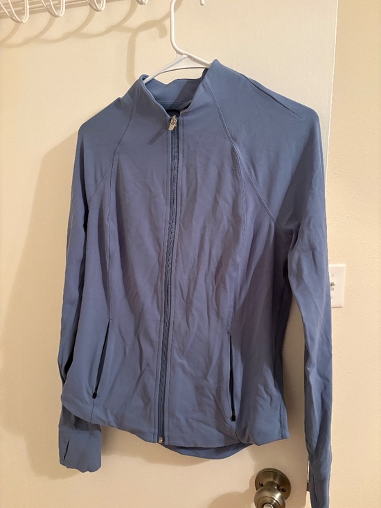 Athleta Jackets & Blazers - Athleta Salutation Jacket, Size Medium, Blue